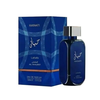 Lattafa Hayati Blue Eau De Parfum (100ml) for men and women ~ Free