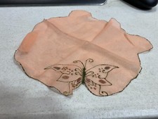 OLD LACE HANKY BUTTERFLY