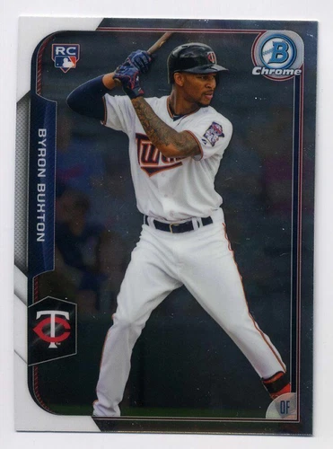 2015 BOWMAN CHROME #4 BYRON BUXTON RC QTY