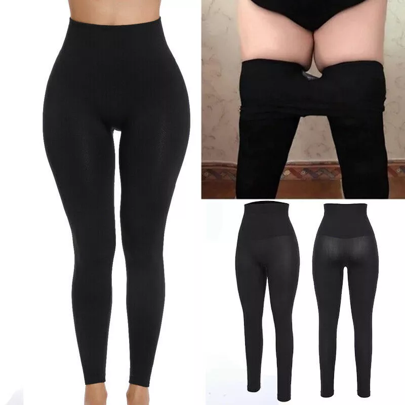 High Waist Anti Cellulite Compression Leggings Leg Slimming Shaper Women  Panties