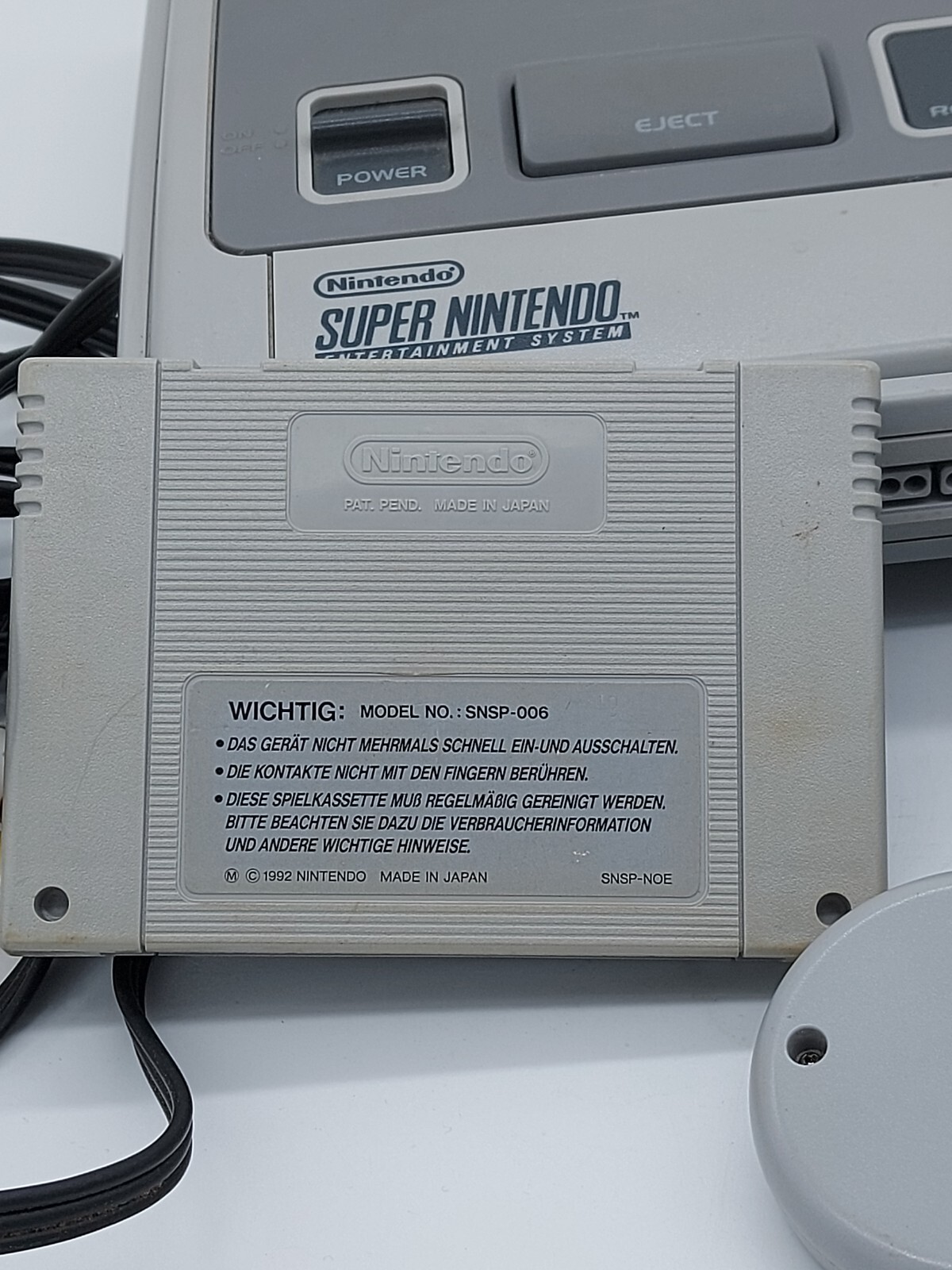 Super Nintendo Snes Konsole 2 Chip original Controller + Mario Paint eBay