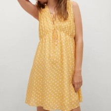 NWT MING MANGO Flowy Printed Dress Size XS