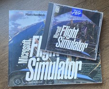 Vtg 1995 Microsoft Flight Simulator Pilots Ha...
