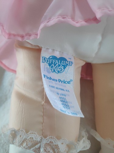 Poupee Puffalump Kids Fisher Price Poupée De Chiffon toile parachute Vintage 92 - Photo 5/12
