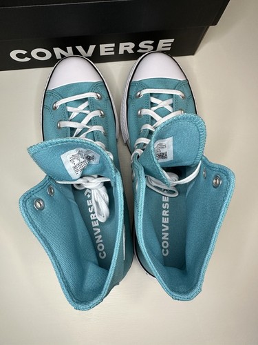 Converse Chuck Taylor All Star Lift Festival Platform Shoes Ocean Drip Size 8 - Picture 7 of 12