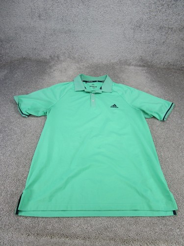 Adidas Poloshirt Herren Medium Climacool Golf grün *Flecken