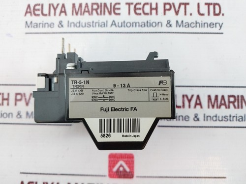 FUJI ELECTRIC TR-5-1N Thermal Overload Relay - Picture 5 of 6