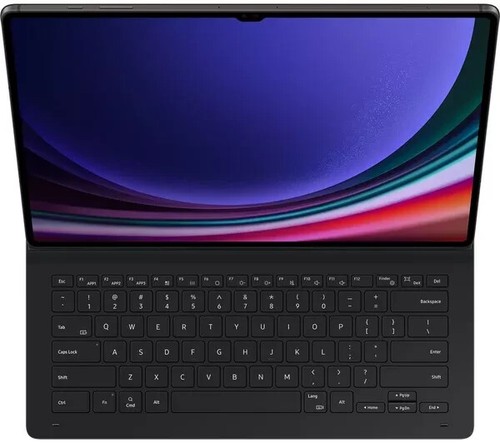Samsung Galaxy Tab S10+ S9+ S9 FE+ BLACK AI Book Cover Keyboard Slim - Picture 2 of 7
