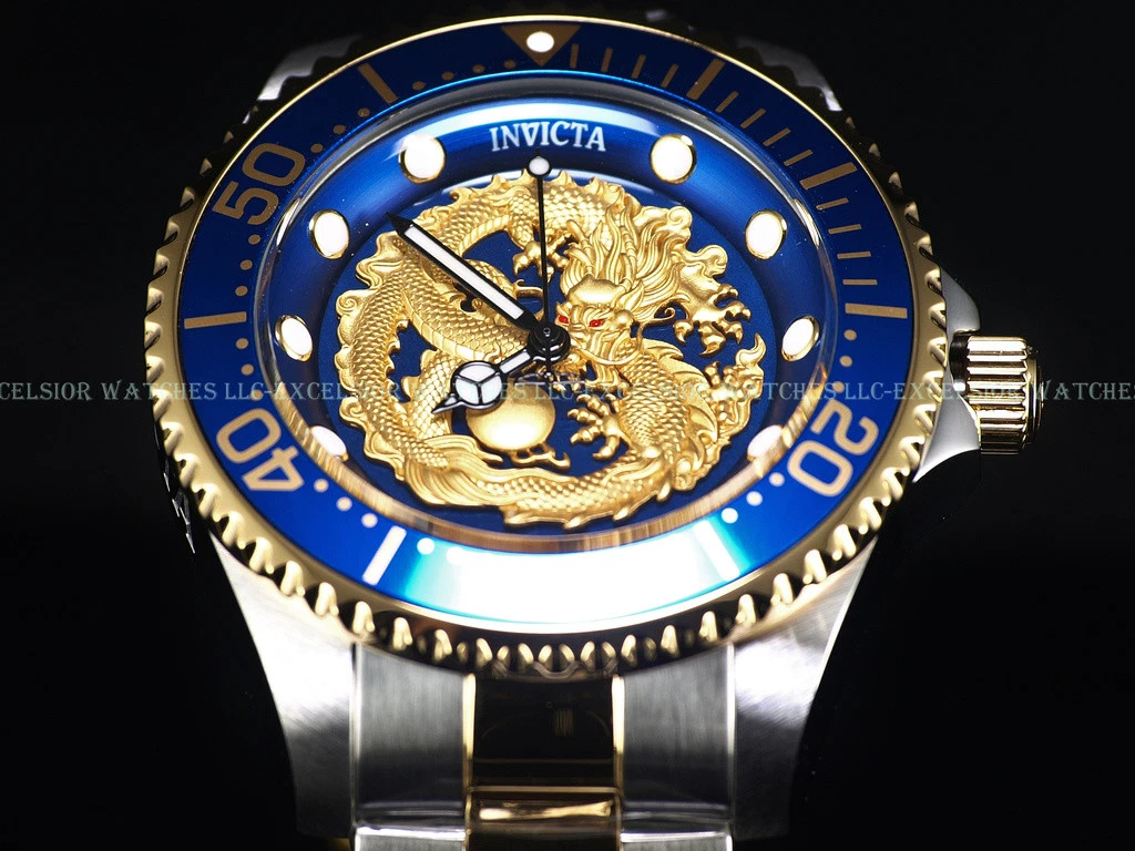 Invicta gold deals dragon watch