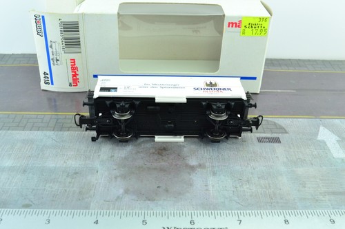 Coche refrigerador de cerveza Marklin 4418 Schweriner Pilsener escala HO 1:87 - Imagen 3 de 4