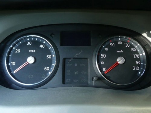 For Renault Master 2003-2010 Polished Aluminum Trim Rings Instrument Cluster x2 - Picture 11 of 11
