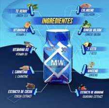 MW fat burner Weight loss Supplement German Formula for Men and Women Quemador 