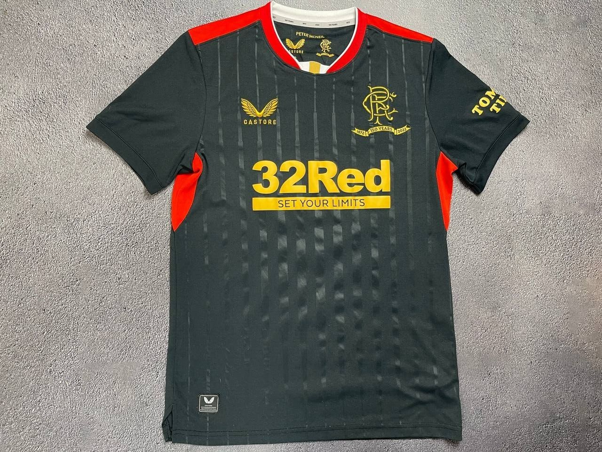 Rangers Away 2021/2022 Castore Football Shirt Soccer Jersey Size S