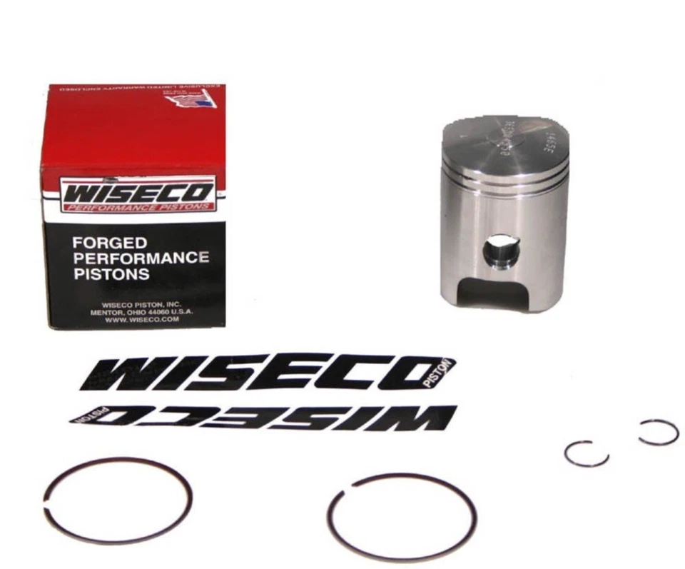 Kit de pistón Kawasaki KH100, 1976-1977 Std Wiseco - 369M04950 - KH 100 Foto 2 de 2