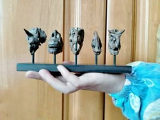 Dinosaur Model  Carnotaurus/T- Rex/ Triceratops/Brachiosaurus/parasaurolophus 5P