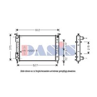 KüHler WasserküHler Passend FüR Fiat Palio Weekend Strada Pick-Up 178DX 178 178E