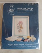 1984 Precious Moments Needle craft Kit. Pre-owned Open Package See Description