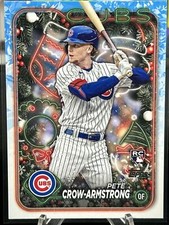 Pete Crow-Armstrong Chicago Cubs 2024 Topps Holiday RC