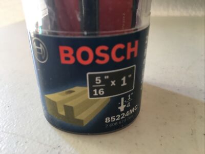 Bosch 85224MC 5/16-Inch x 1-Inch Carbide-Tipped Double Flute