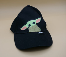 Star Wars Baby Yoda Kids Hat Cap Black Strapback Adjustable Youth Baseball Golf