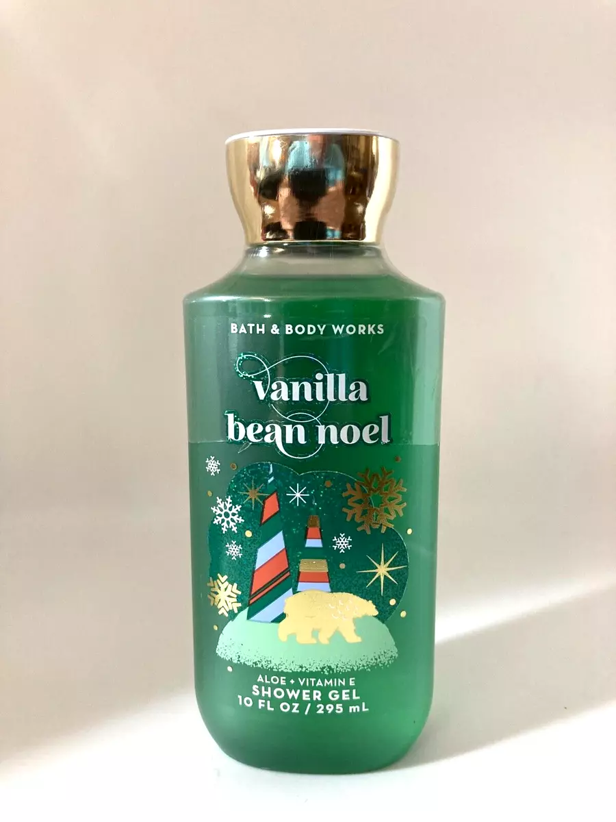 Bath & Body Works Vanilla Bean Noel Shower Gel 10 oz fl /295 ml * NEW *