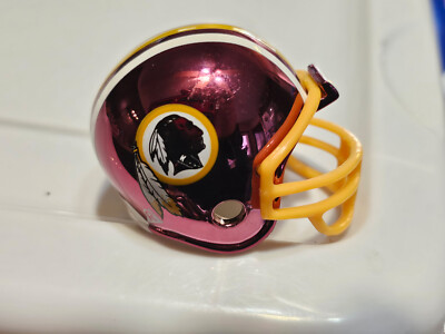 WASHINGTON REDSKINS CHROME NFL #2537 POCKET PRO FOOTBALL HELMET