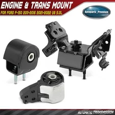 3x Engine Motor & Transmission Mount for Ford F-150 2011-2016 2021-2022 V8 5.0L