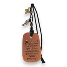 Husband Please Drive Safe Car Charms For Rear View Mirror Hanging Decoration Husband Please Drive Safe Car Charms For Rear View Mirror Hanging Decoration