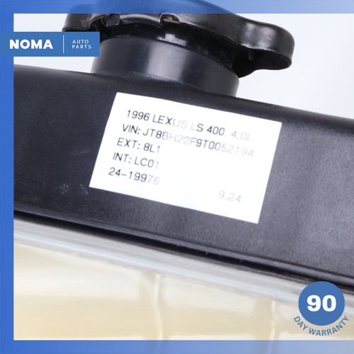 95-00 Lexus UCF20 LS400 Engine Motor Radiator Expansion Tank 16480-50070 OEM - Picture 15 of 15