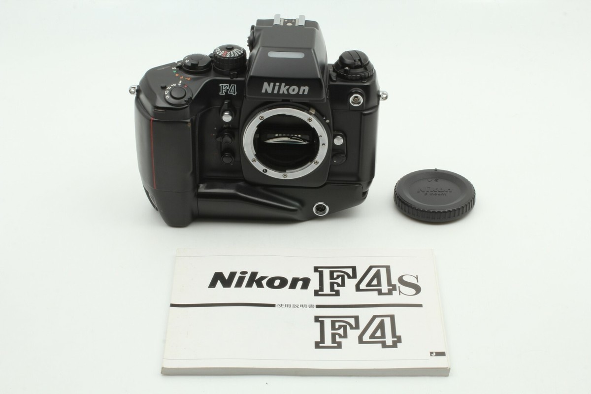 Excellent+5】 Nikon F4S 35mm Auto Focus SLR MB-21 Battery Excellent+5】 Nikon F4S 35mm Auto Focus SLR MB-21 Battery