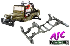 Carbon Universal Crawler Conversion Chassis Kit for Tamiya Wild Willy 2 (1:10)