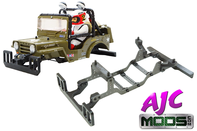 Carbon Universal Crawler Conversion Chassis Kit for Tamiya Wild
