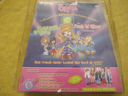 Bratz Funk N Glow Collection Meygan Toy Of The Year 2002 box in poor shape - Picture 9 of 15