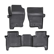 Gummimatten Gummi Fußmatten Für Land Rover Range Rover Sport 2005-2012 4-Tlg