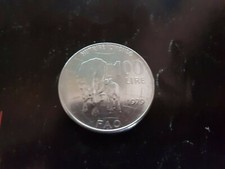 Italia moneta Repubblica del 1979 100 lire Fao in ottime condizioni.