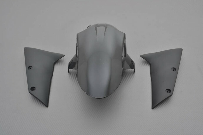 Garde-boue avant haut de gamme en ABS noir pour Kawasaki ZX-10R ZXT00C