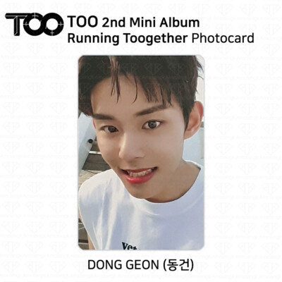 TOO 2nd Mini Album Running Toogether Official Photocard KPOP K-POP