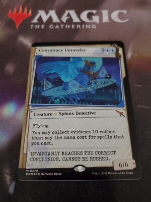 MTG. Conspiracy Unraveler. Foil Invisible Ink. Murders at Karlov Manor. PF  | eBay