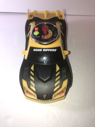 Road Rippers Turbo Revver Juguete Estado Amarillo Funciona Luces y Sonido - Imagen 2 de 9