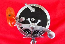 Vintage Penn No. 49M Super Mariner Big Game Reel - GOOD WORKING USED COND!!!b