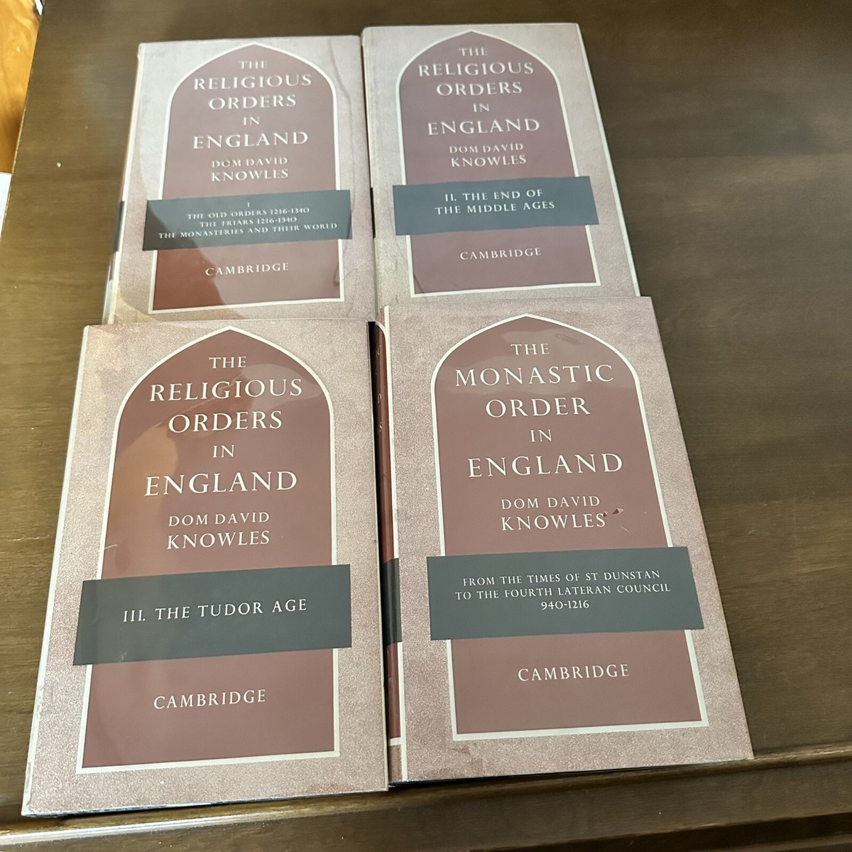 RELIGIOUS & MONASTIC ORDERS IN ENGLAND. CHURCH HISTORY. DAVID