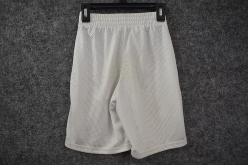 Champion Shorts Boys Small Black Spell Out Logo Pockets Athletic Mesh Youth Kids - Picture 5 of 8