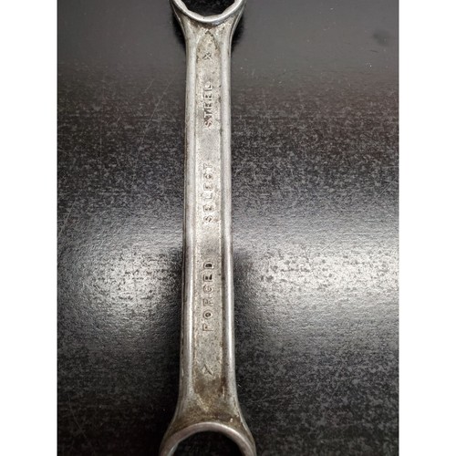 Unbranded Forged Steel 3/4 & 25/32 Closed End Wrench - Made in USA - Picture 4 of 5