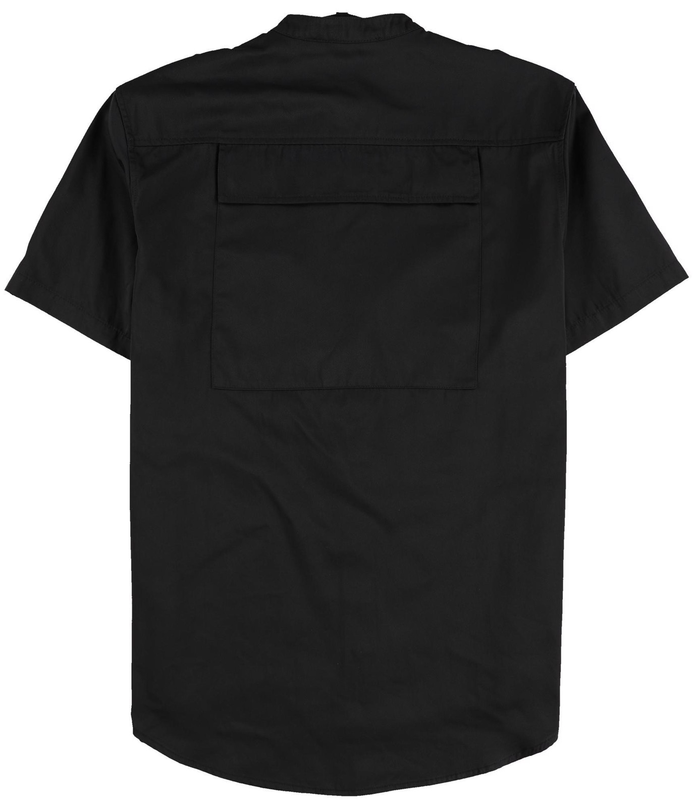 Оригинальная мужская рубашка на пуговицах ROYALTY By MALUMA черная маленького размера 5890₽