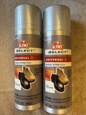 2 Kiwi Universal Shoes STRETCH 7oz Spray Cans New