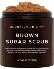 Moisturizing Brown Sugar Body Scrub - Exfoliating Face, Hand Foot Treatment -