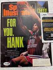 Bo Kimble Loyola Signed Sports Illustrated March 1990 Magazine JSA Authenticated