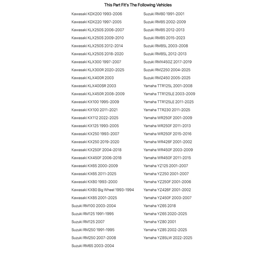 Tapa depósito freno delantero anodizado Tusk roja para Yamaha YZ250F 2001-2006 Foto 2 de 4