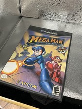 Mega Man Anniversary Collection (Nintendo GameCube, 2004) Disc, manual,