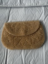 Vintage Beaded Purse /Clutch /Evening Bag Made In Japan